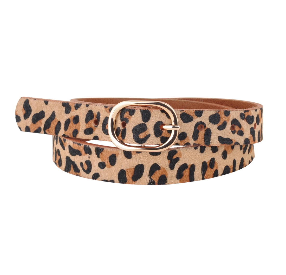 Cheetah Belt-201 BAGS, BELTS, HATS-Most Wanted USA-Adelyn Elaine's Boutique, Women's Clothing Boutique in Gilmer, TX