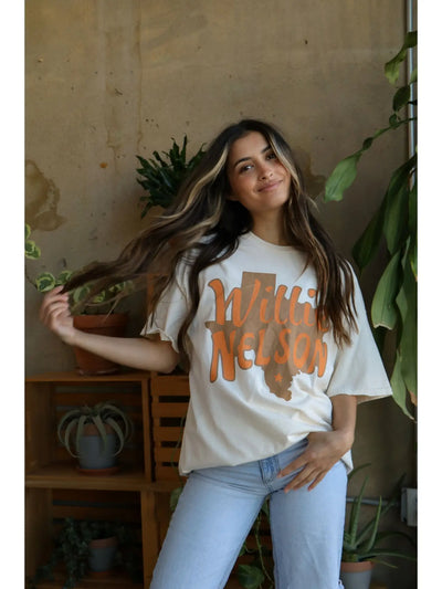 Orange Texas - Vintage Band Tee - Medium + Large left-110 GRAPHIC TEE-LivyLu-Adelyn Elaine's Boutique, Women's Clothing Boutique in Gilmer, TX