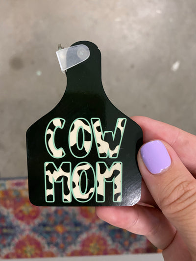 Cow Tag Keychains-401 CAR ACCESSORIES-Adelyn Elaine's-Adelyn Elaine's Boutique, Women's Clothing Boutique in Gilmer, TX