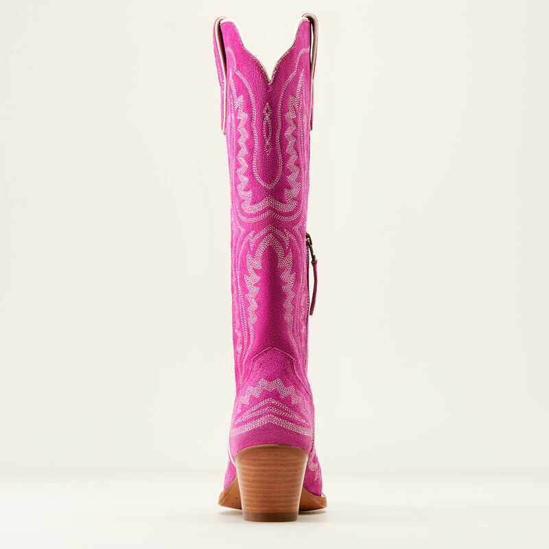 Casanova Haute Pink Suede Western Boot - Ariat