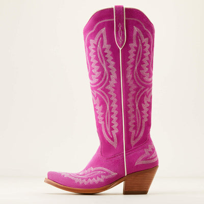 Casanova Haute Pink Suede Western Boot - Ariat