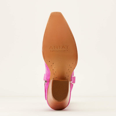 Casanova Haute Pink Suede Western Boot - Ariat