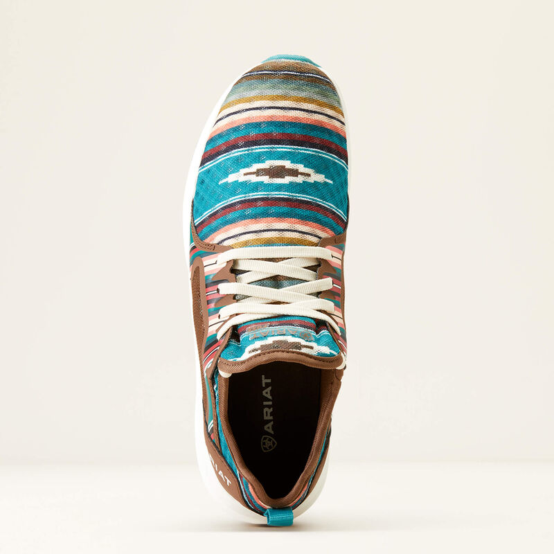 Fuse Turquoise Serape - Ariat-302 FLATS-Ariat-Adelyn Elaine's Boutique, Women's Clothing Boutique in Gilmer, TX