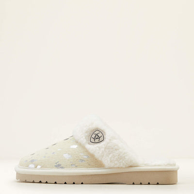 Jackie Square Toe Slipper - Ice Silver - Ariat