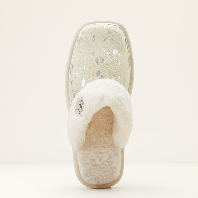 Jackie Square Toe Slipper - Ice Silver - Ariat