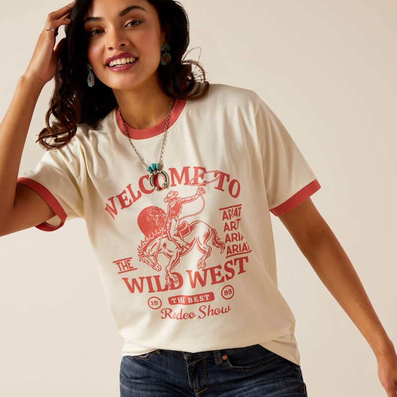 Wild West Show T-Shirt - Ariat-Adelyn Elaine's-Adelyn Elaine's Boutique, Women's Clothing Boutique in Gilmer, TX