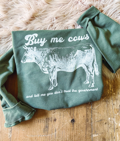 Buy Me Cows - Graphic Top-110 GRAPHIC TEE-Adelyn Elaine's-Adelyn Elaine's Boutique, Women's Clothing Boutique in Gilmer, TX