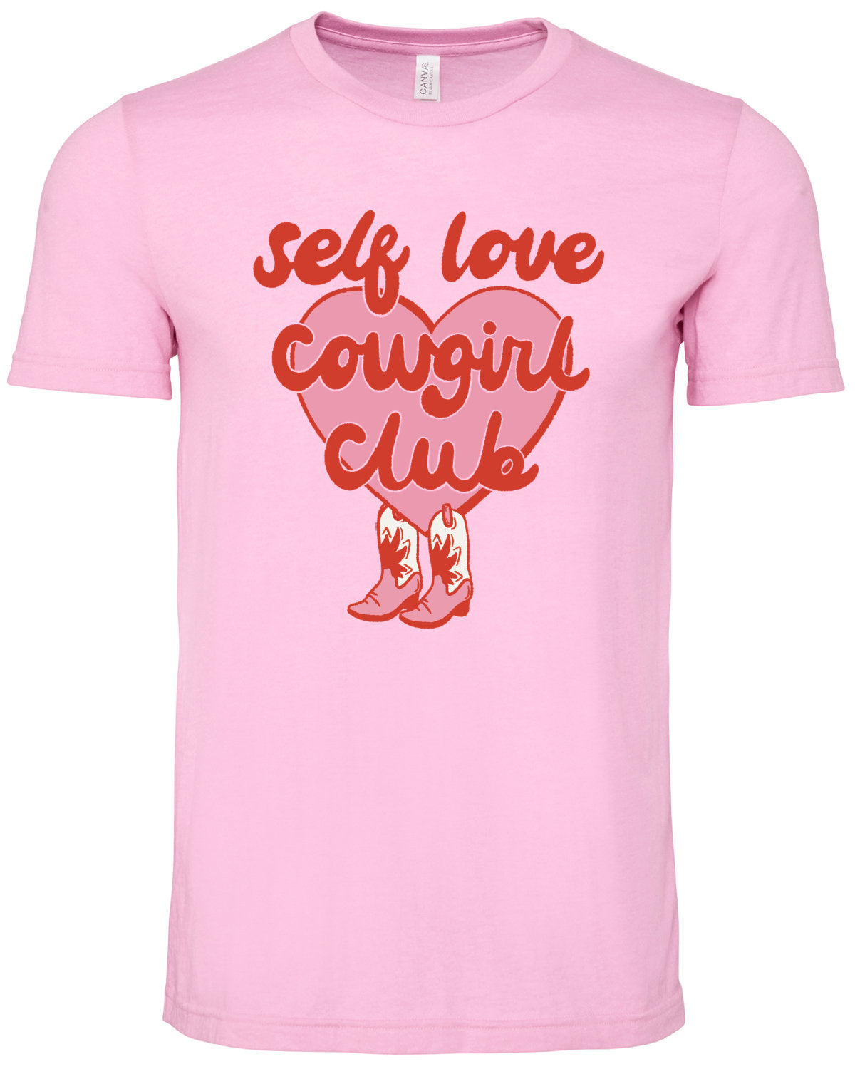 Self Love Cowgirl Club - Graphic Top-110 GRAPHIC TEE-Adelyn Elaine's-Adelyn Elaine's Boutique, Women's Clothing Boutique in Gilmer, TX