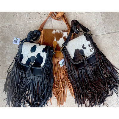 The Nancy - Cowhide Cross Body-201 BAGS, BELTS, HATS-Boho Ranch Shop-Adelyn Elaine's Boutique, Women's Clothing Boutique in Gilmer, TX