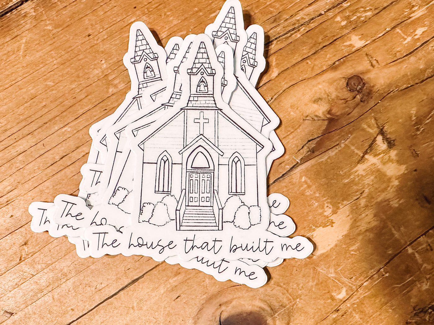 The House - Sticker-402 MISC GIFTS-Adelyn Elaine's-Adelyn Elaine's Boutique, Women's Clothing Boutique in Gilmer, TX