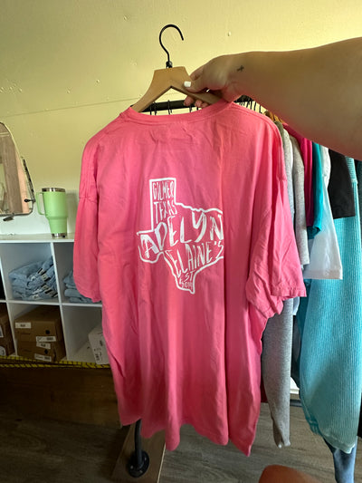 Pink Texas - Logo Tee-110 GRAPHIC TEE-Adelyn Elaine's-Adelyn Elaine's Boutique, Women's Clothing Boutique in Gilmer, TX