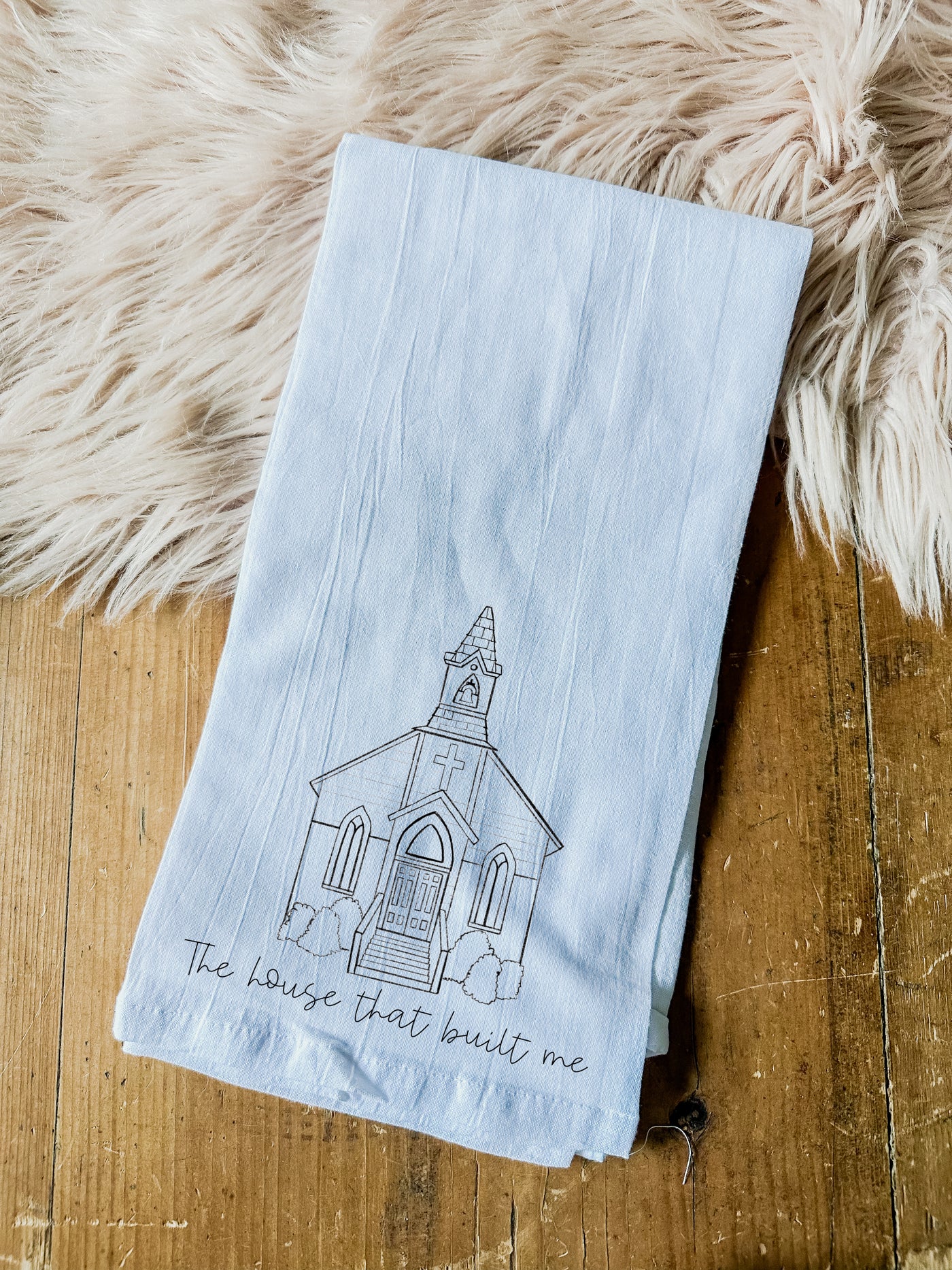 The House - Tea Towel-Tea Towel-Adelyn Elaine's-Adelyn Elaine's Boutique, Women's Clothing Boutique in Gilmer, TX