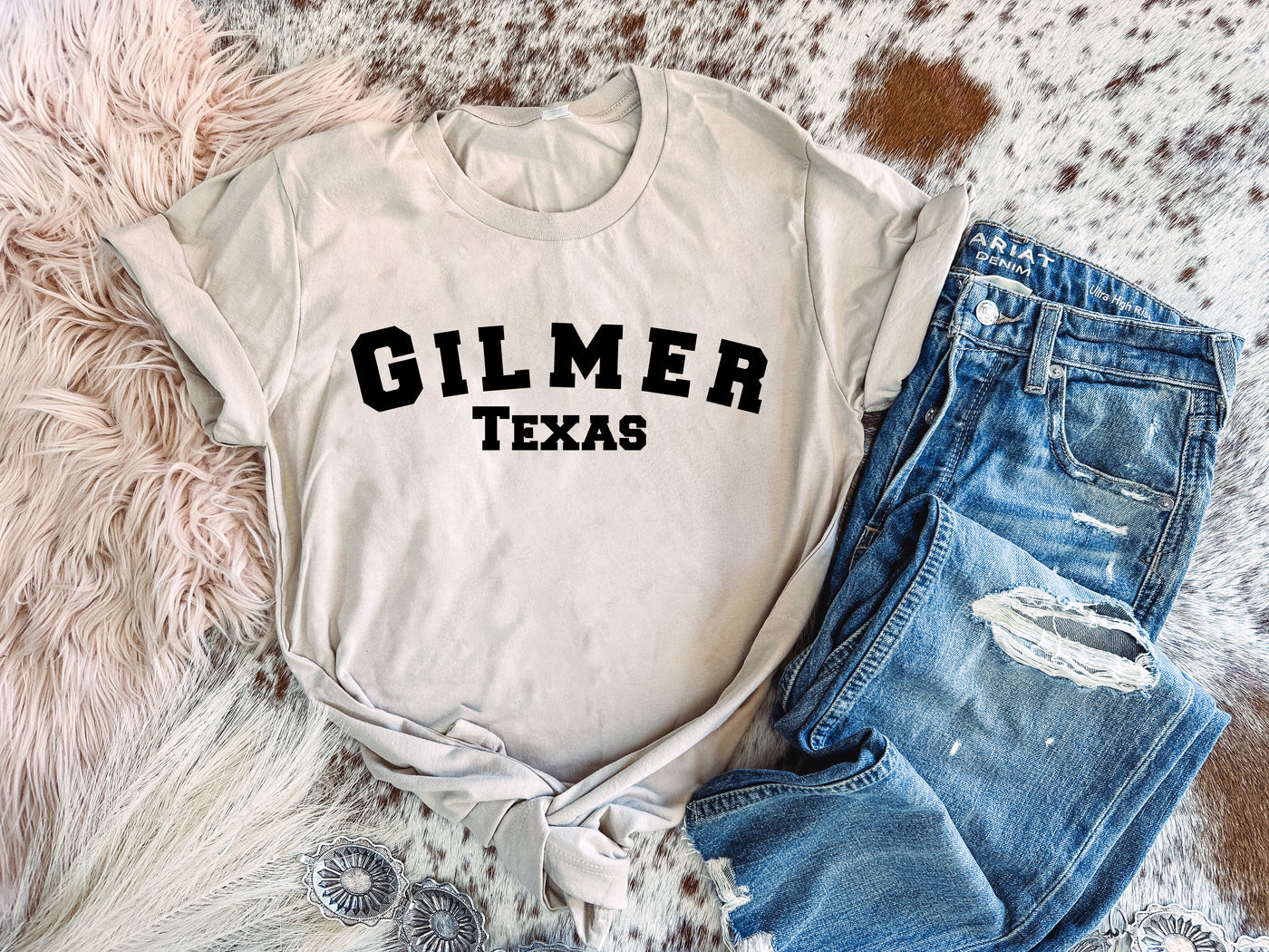 Gilmer Collegiate-110 GRAPHIC TEE-Adelyn Elaine's-Adelyn Elaine's Boutique, Women's Clothing Boutique in Gilmer, TX