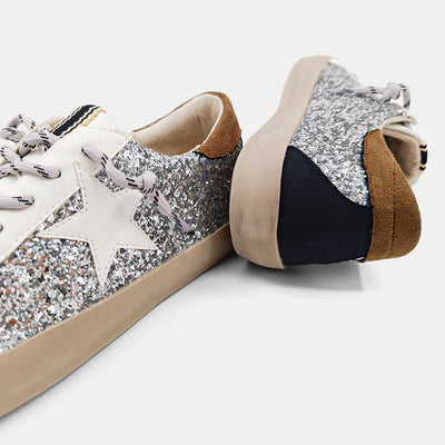 Silver Sparkle - Paula Sneaker