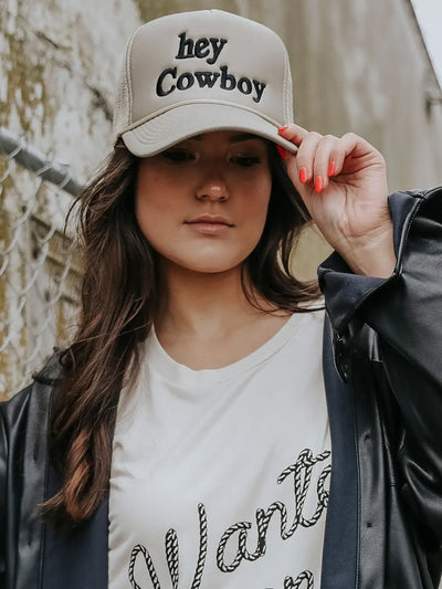 Hey Cowboy - Trucker Hat