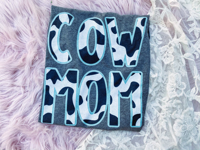 Cow Mom - Graphic Top