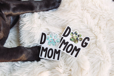 Dog Mom - Sticker-402 MISC GIFTS-Adelyn Elaine's-Adelyn Elaine's Boutique, Women's Clothing Boutique in Gilmer, TX