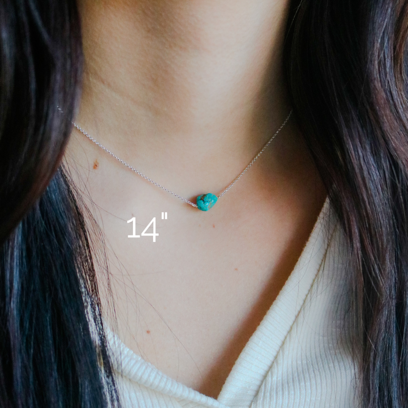 Taos // Turquoise Nugget Necklace