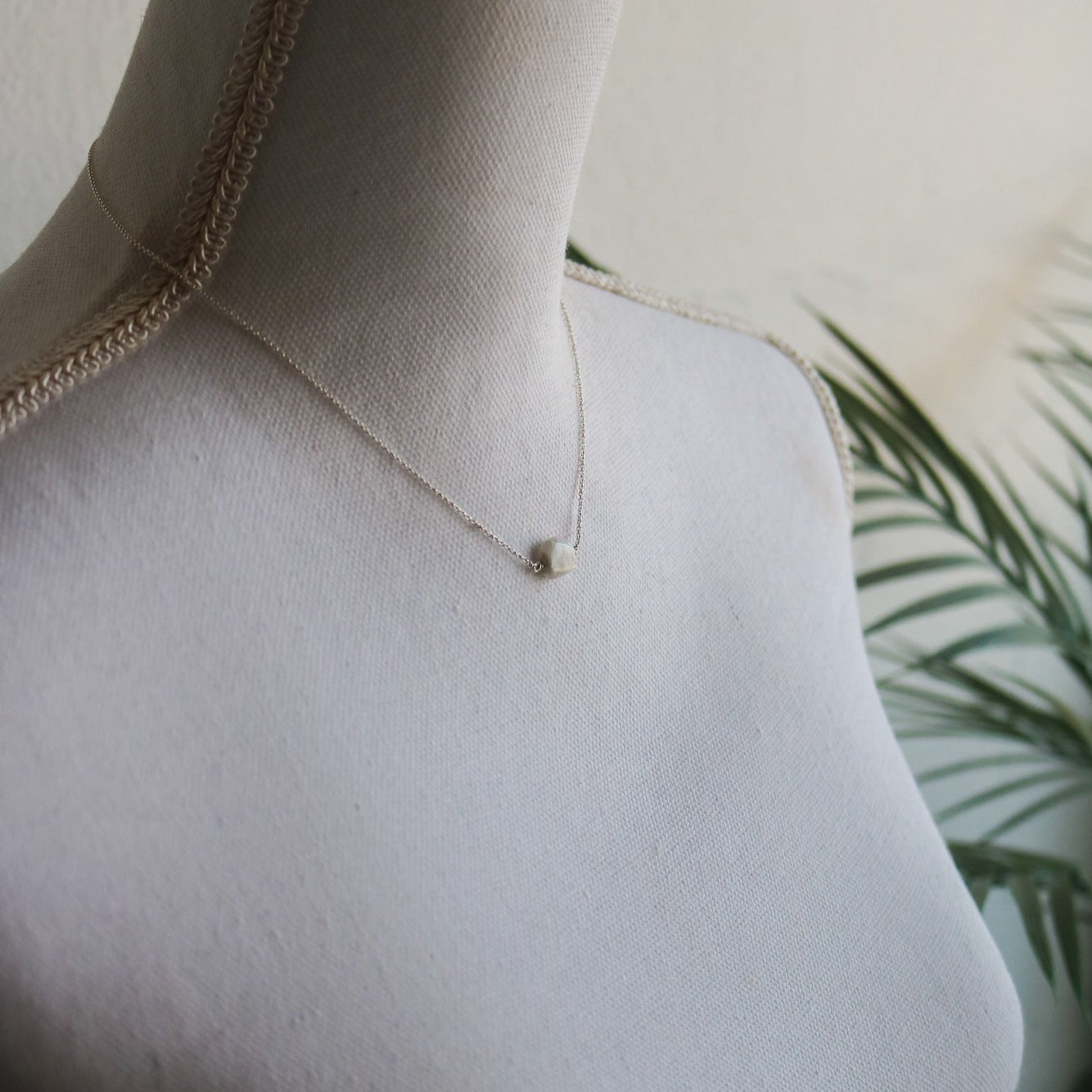 Vail // 'White Buffalo' Nugget Necklace