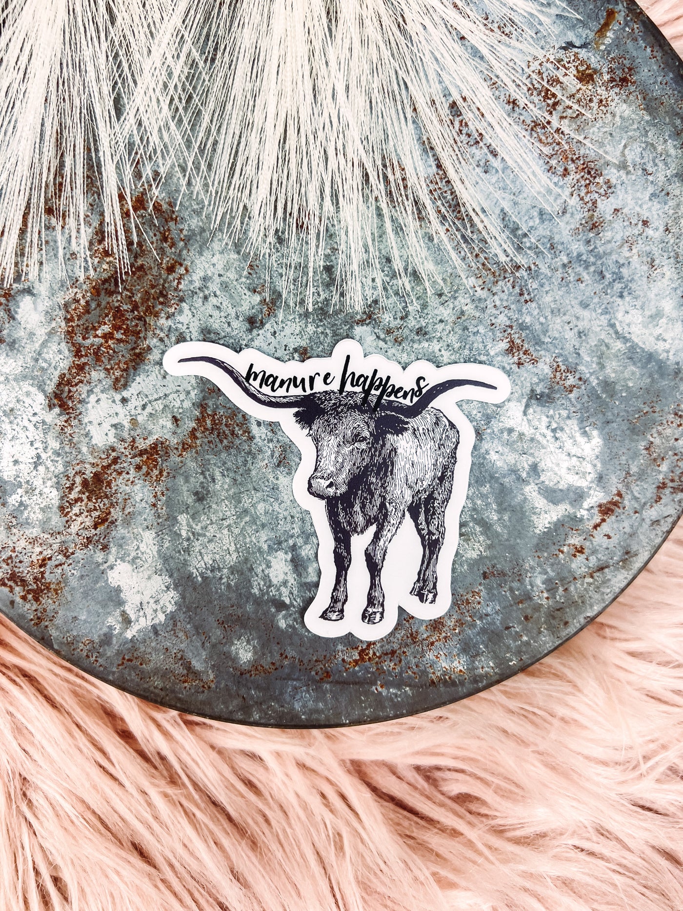 Manure Happens - Sticker