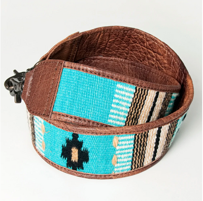 Aztec Purse Strap - Teal