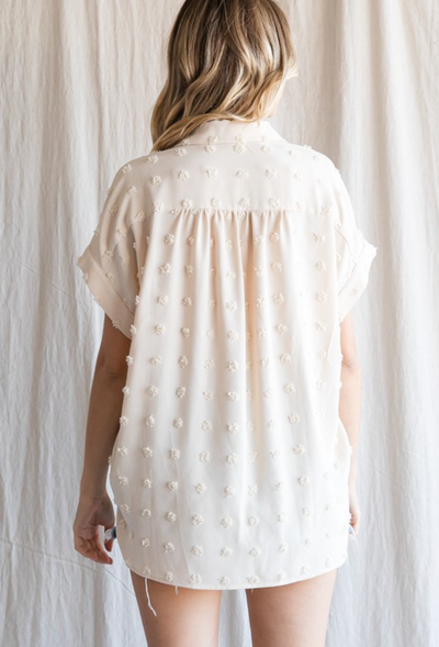 Swiss Dot Blouse