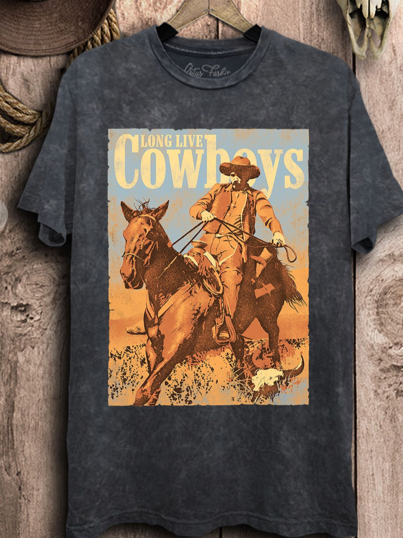 Cowboy Poster - Graphic Tee