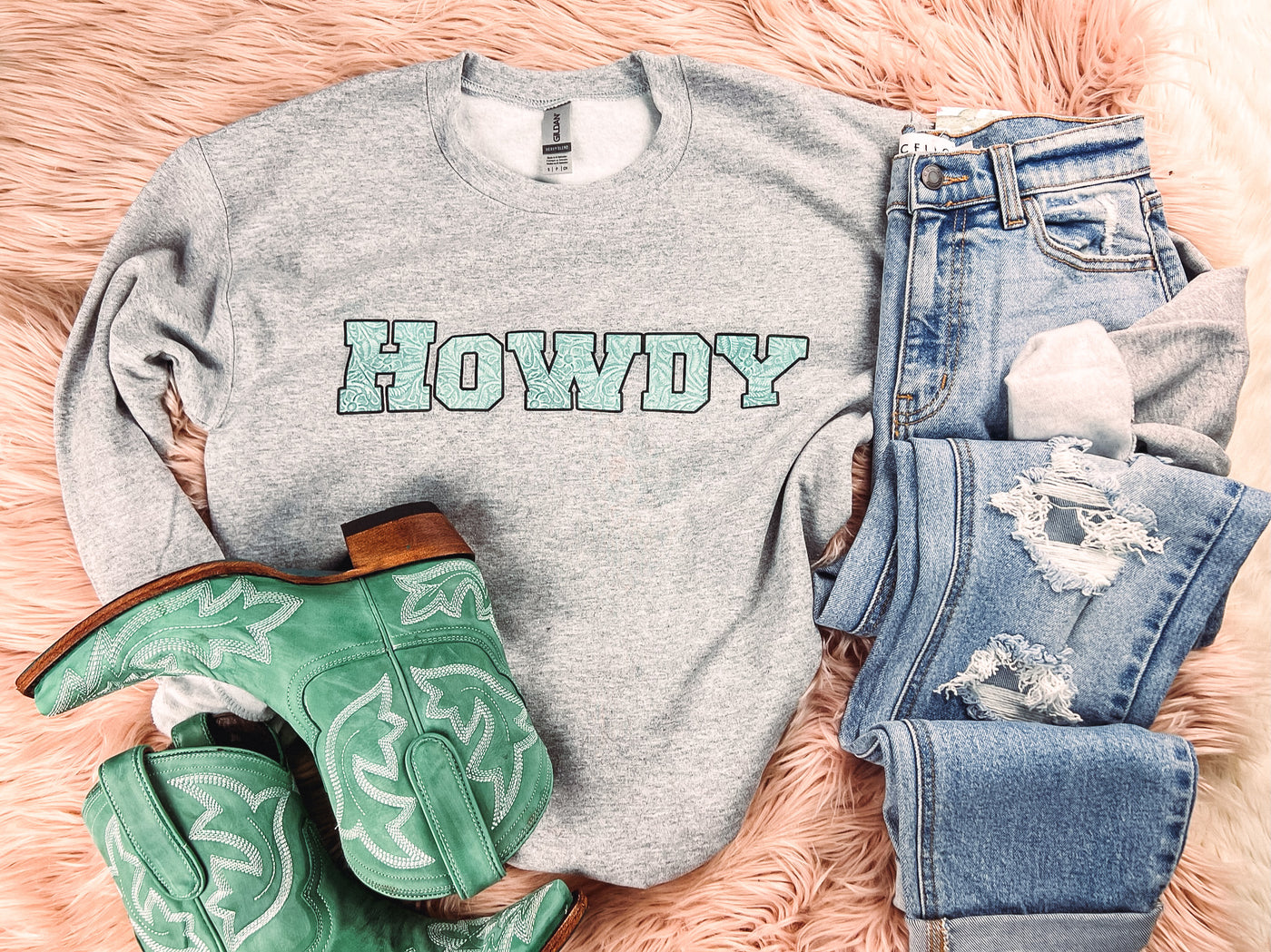Tooled Howdy - Sweater