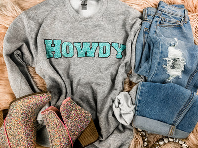 Tooled Howdy - Sweater