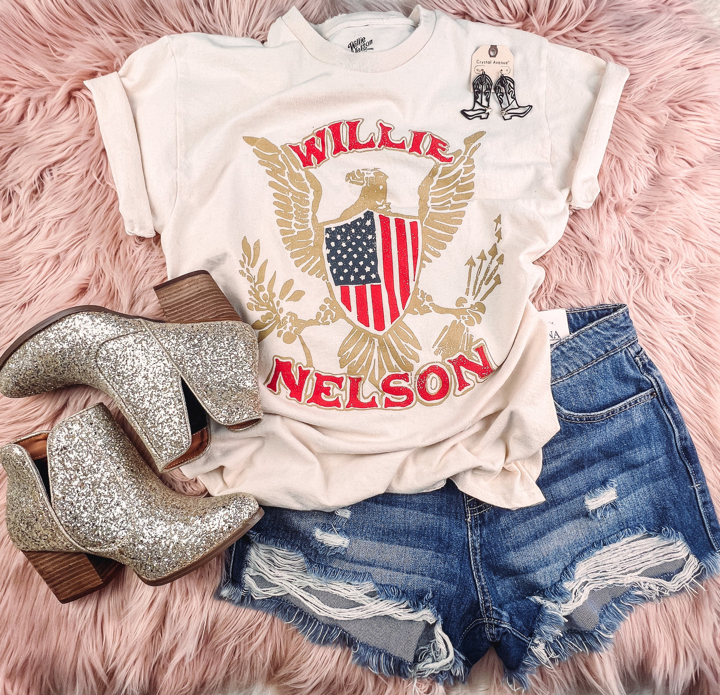 Eagle Shield - Vintage Band Tee - 2XL left
