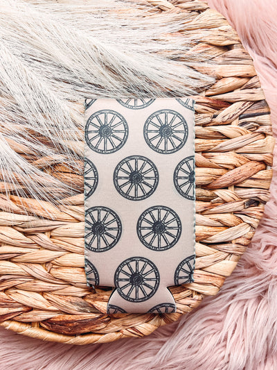 Wagon Wheel - Can Cooler-402 MISC GIFTS-Adelyn Elaine's-Adelyn Elaine's Boutique, Women's Clothing Boutique in Gilmer, TX