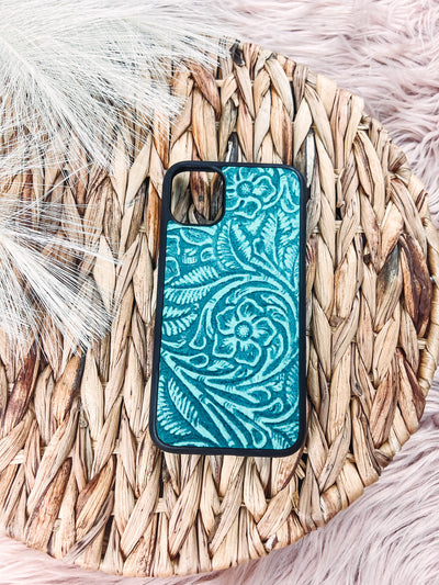 Tooled Leather 4  - iPhone Case